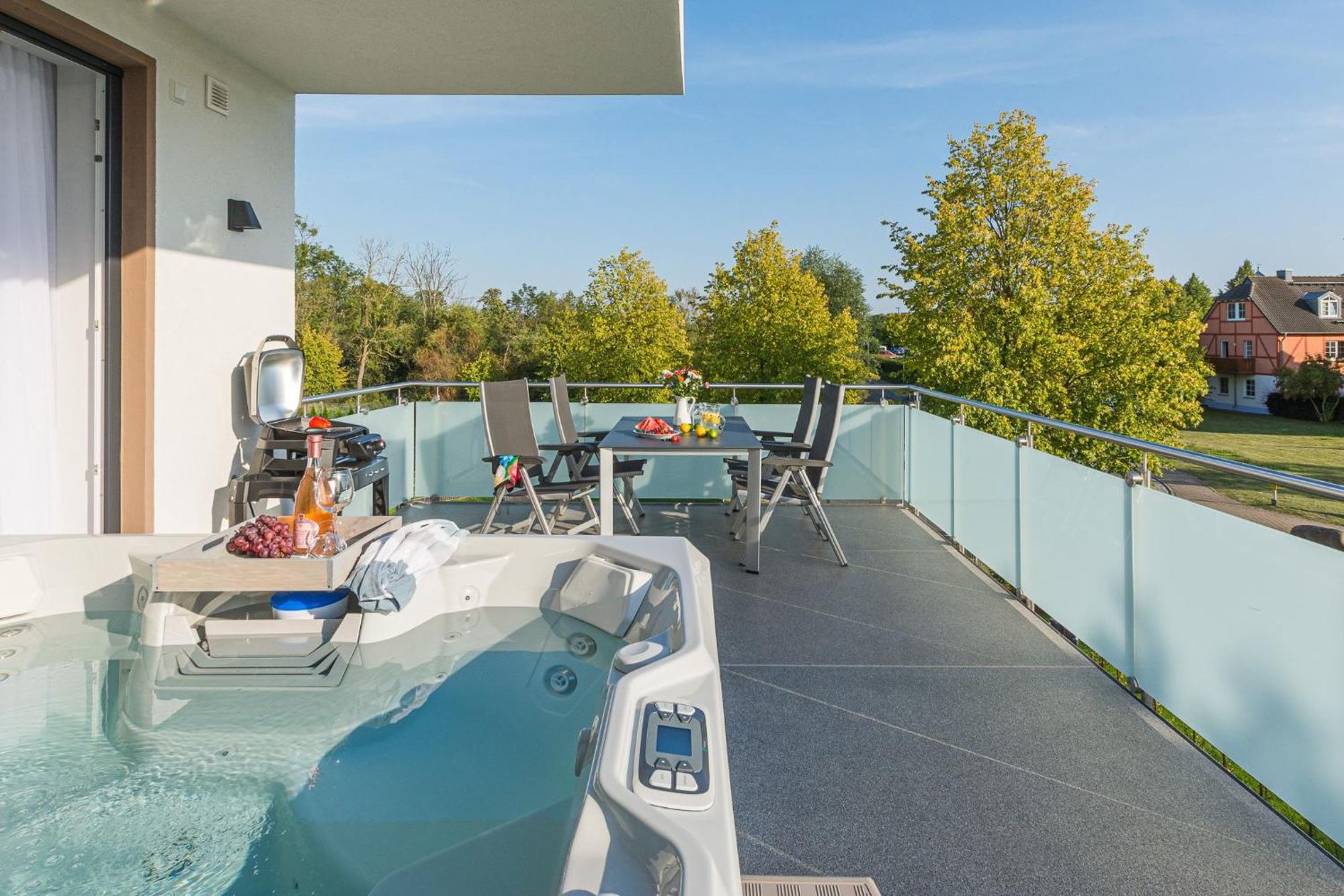 Luxus_Spa_Og_Fewo Quartier 4 _We 4_ Göhren-Lebbin Eksteriør bilde